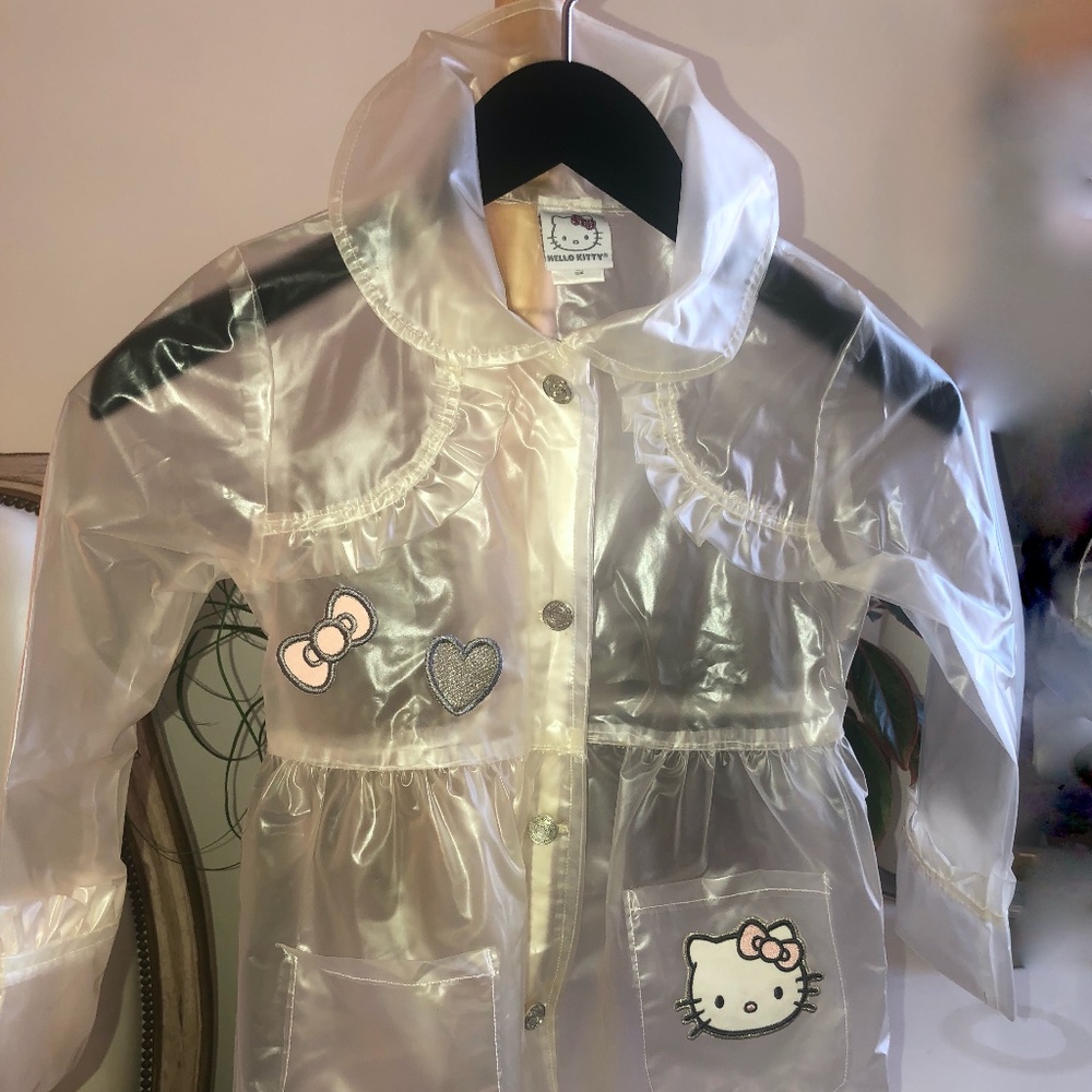 Hello Kitty Rain Coat Size 4 years old